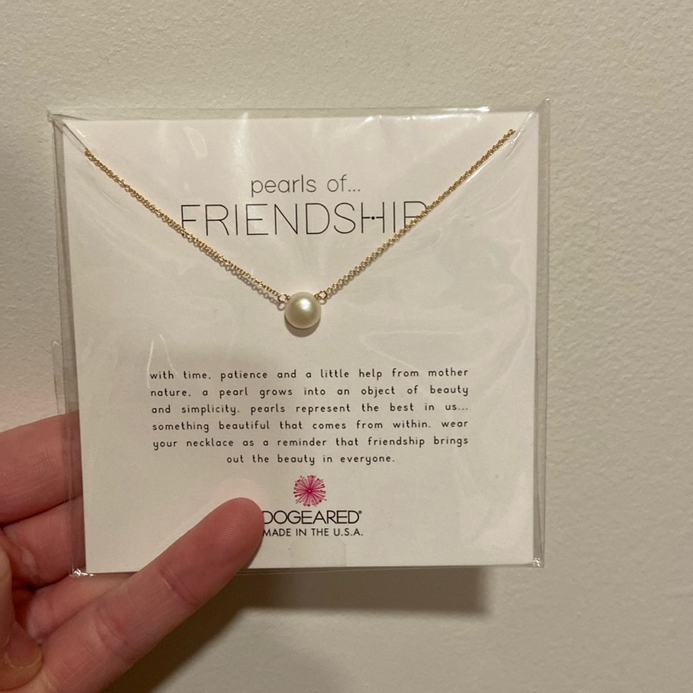 DOGEARED Pearls of Friendship necklace